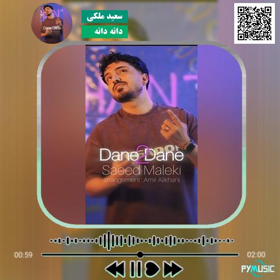 دانلود آهنگ دانه دانه سعید ملکی